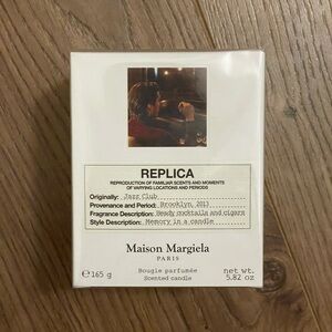 Maison Margiela REPLICA Home Fragrance Full Size Candle, NWT, Unopened
